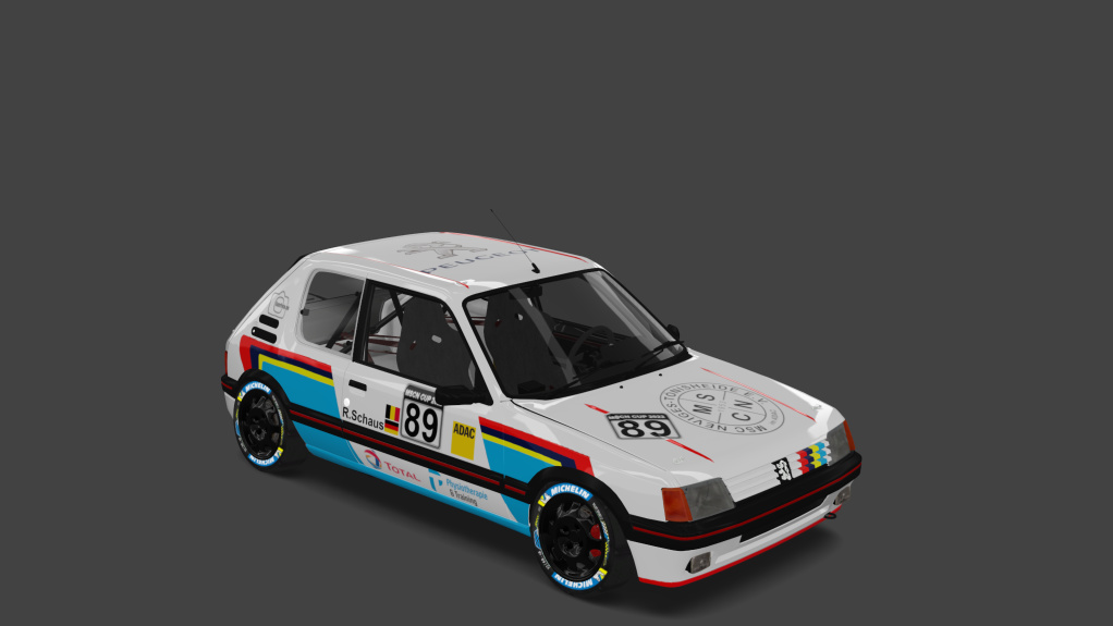 Peugeot 205 GTI Youngtimer Challenge, skin 89_Schaus