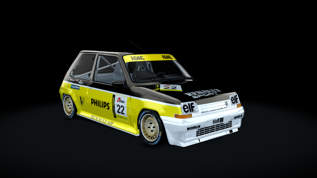 Renault 5 GT Turbo Youngtimer Challenge, skin 22_Renault Youngtimer_2022