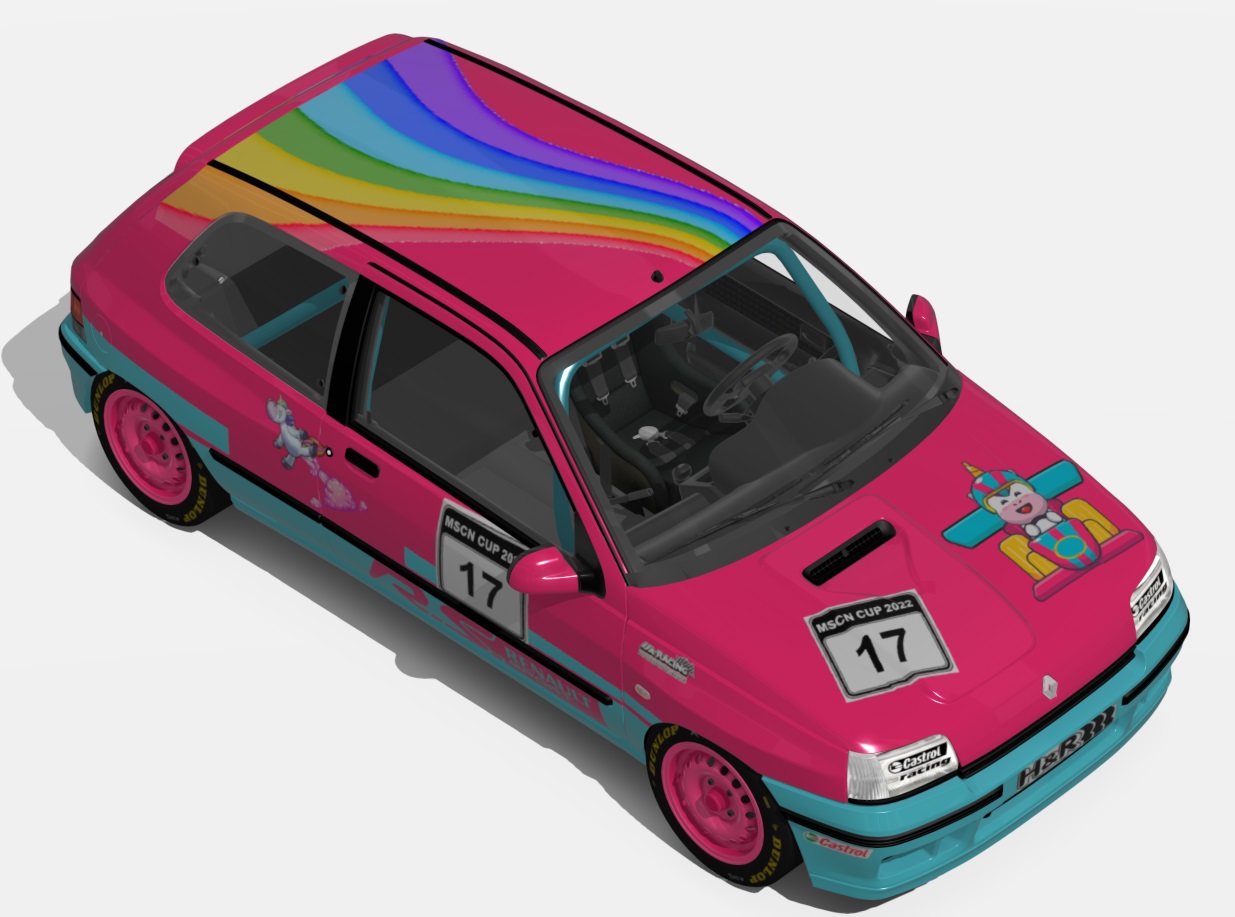 Renault Clio 16s Youngtimer Challenge, skin 17_Oliver Bendel