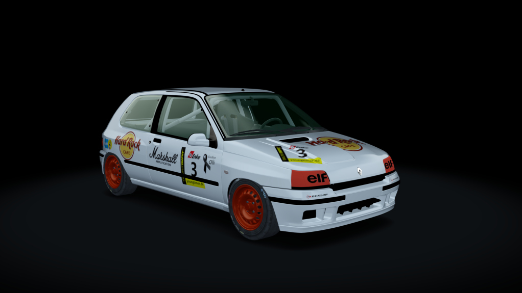 Renault Clio 16s Youngtimer Challenge, skin HRC-3