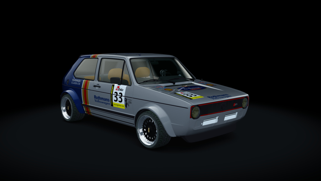 VOLKSWAGEN GOLF Gr.4 Youngtimer Challenge, skin 33_rothmans