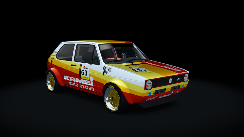 VOLKSWAGEN GOLF Gr.4 Youngtimer Challenge, skin 63_Kamei