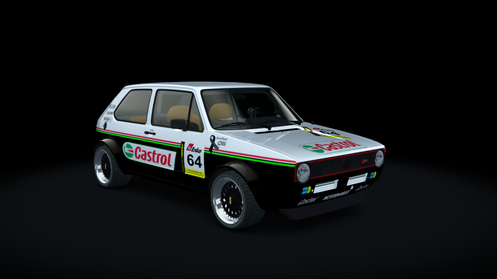 VOLKSWAGEN GOLF Gr.4 Youngtimer Challenge, skin 64_Castrol