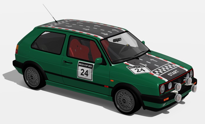 VW Golf 2 Gr.A Youngtimer Challenge, skin 24_Steffen Peters