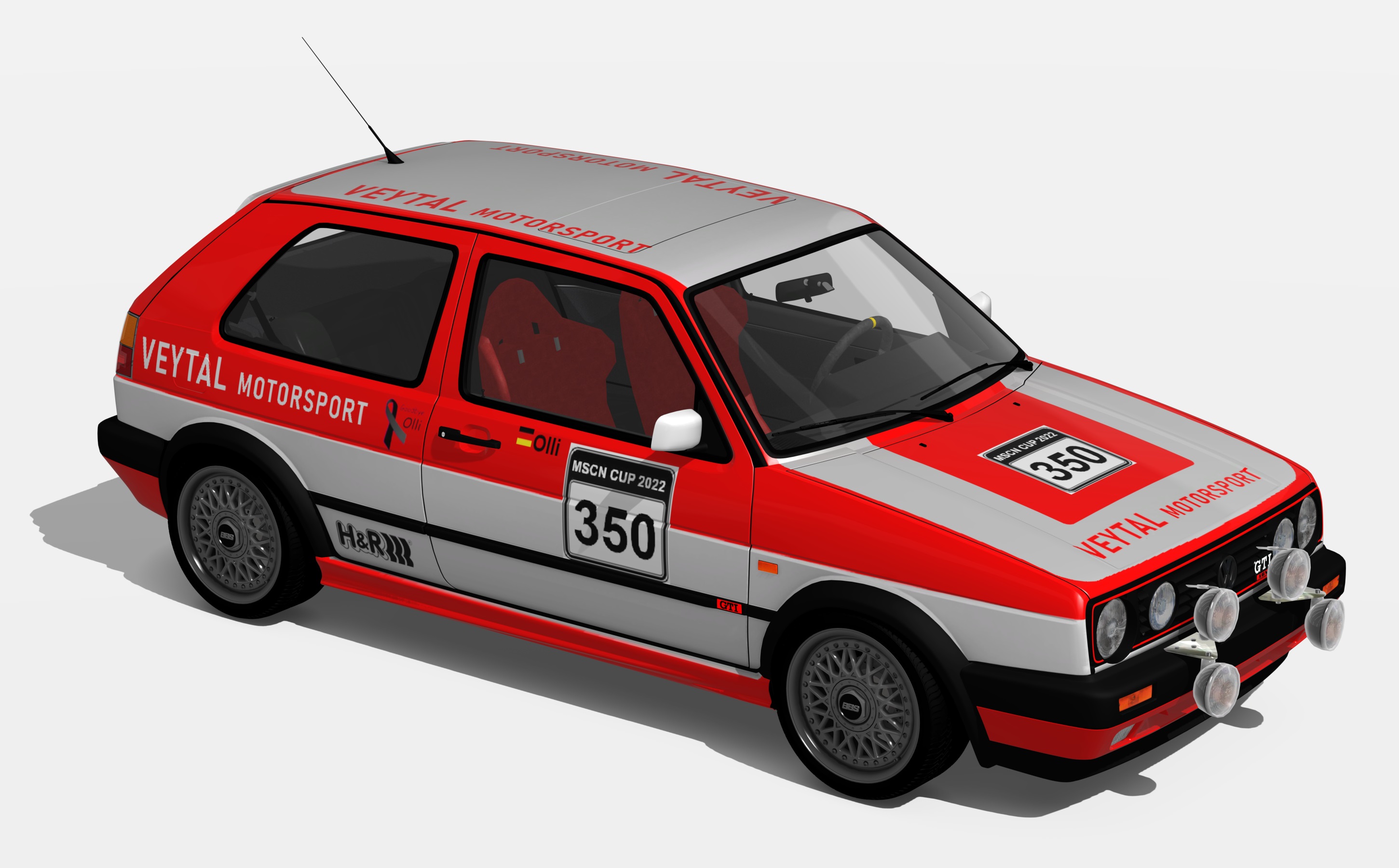 VW Golf 2 Gr.A Youngtimer Challenge, skin 350_ralf eggert