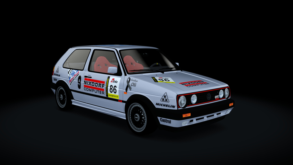 VW Golf 2 Gr.A Youngtimer Challenge, skin 86_Dohrmann