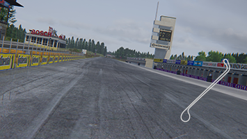 Nurburgring - 1967, layout betonschleife-wet