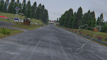 Nurburgring - 1967, layout touristenfahrten-wet