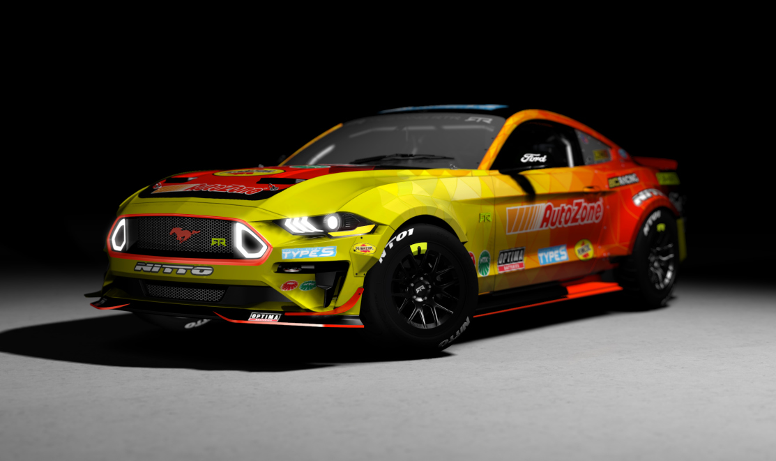 # ACDFR 2022 - Ford Mustang RTR (rev2.0), skin Adam LZ SD