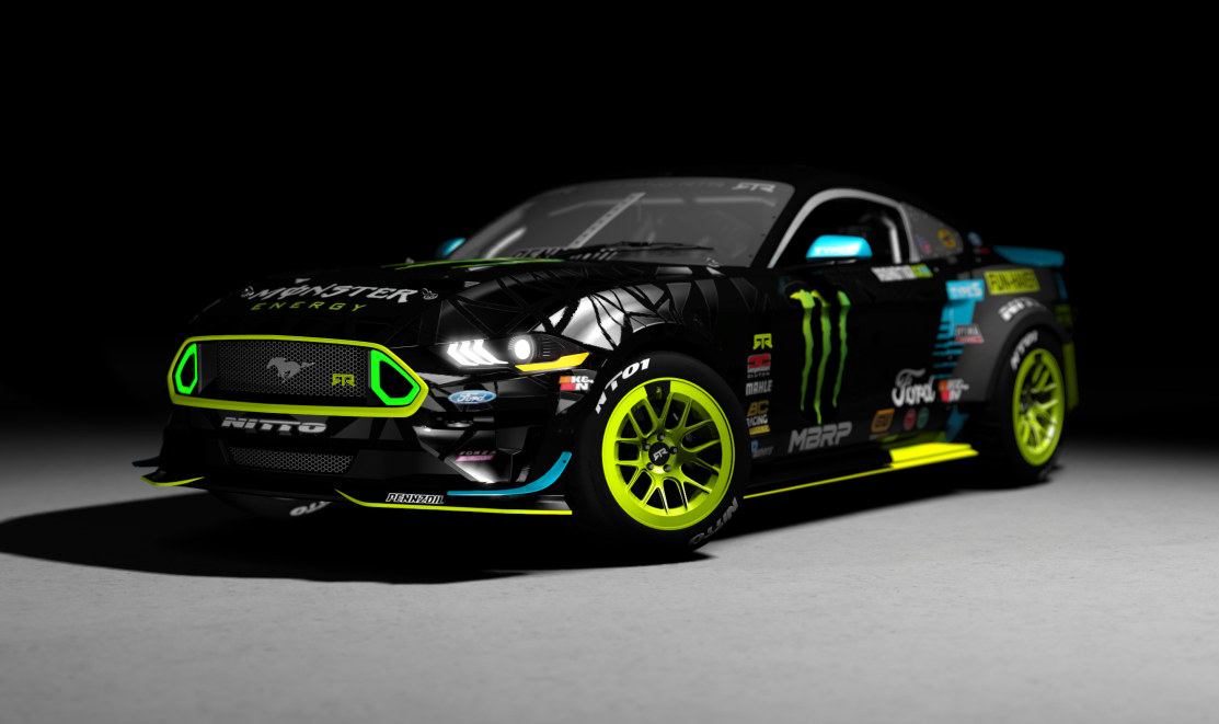 # ACDFR 2022 - Ford Mustang RTR (rev2.0), skin V Gittin JR 2022 SD