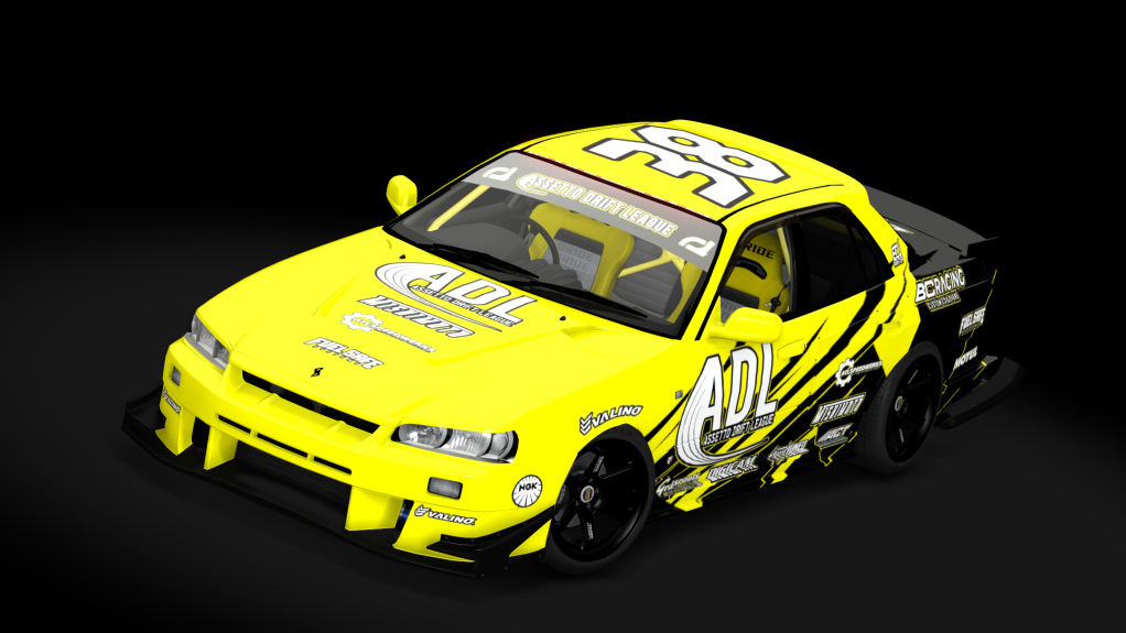 ADL NISSAN ER34, skin ADLALT