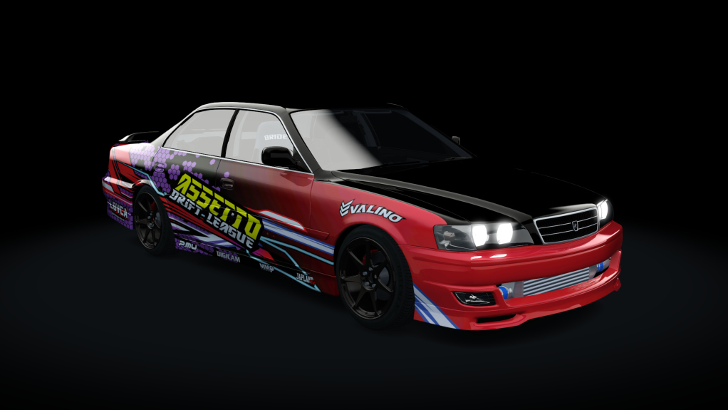 ADL TOYOTA CHASER JZX100, skin ADL RED