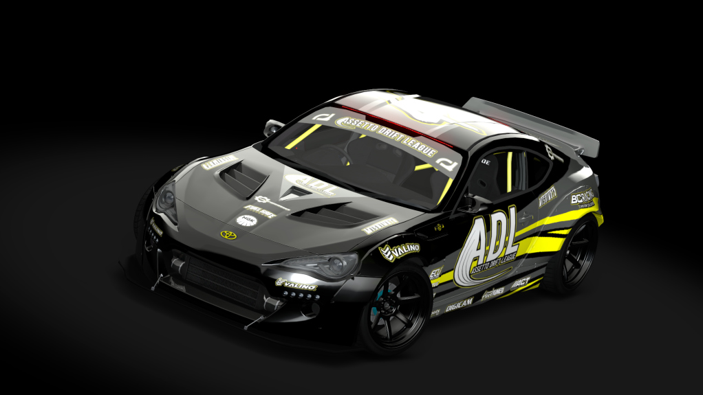 ADL TOYOTA GT86, skin ADLTEAM