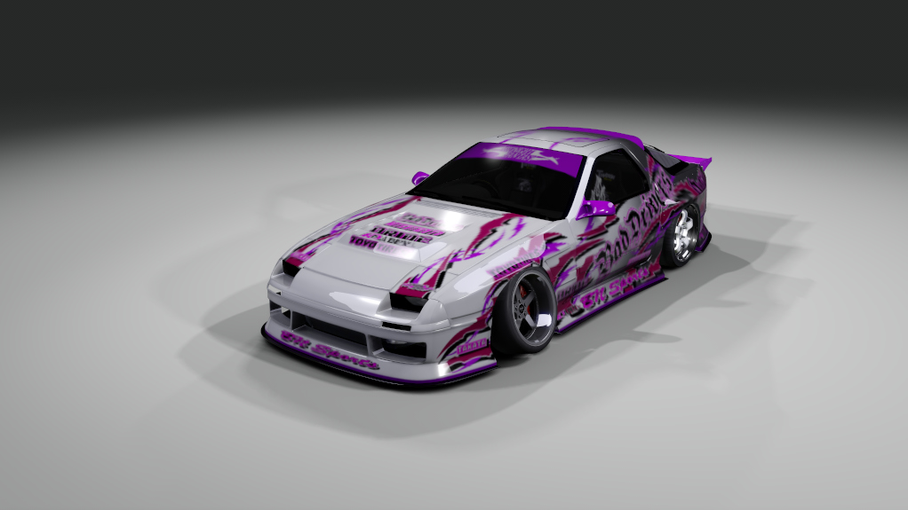 - BDC - Street v4 - RX7 FC3S, skin MidnightFantasy