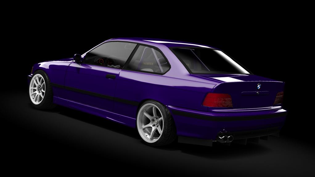 BMW E36 Mau5tang Pack 3.0, skin Purple