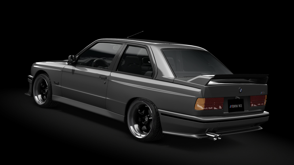 BMW M3 E30 Mau5tang Pack 3.0, skin Gris