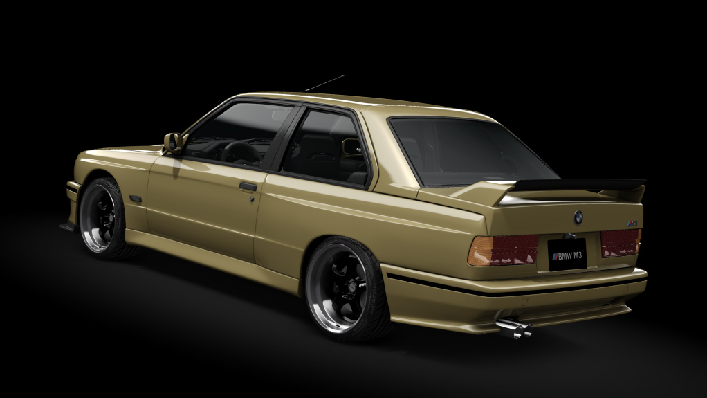 BMW M3 E30 Mau5tang Pack 3.0, skin Marron