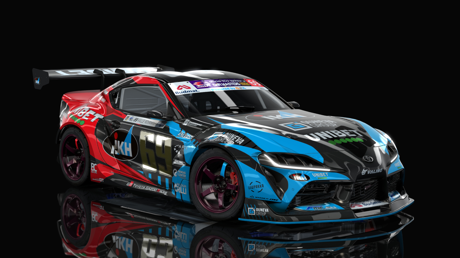 CDT Toyota GR Supra A90 Kalle Rovanpera #69, skin K.Rovanpera_DMEC_2023