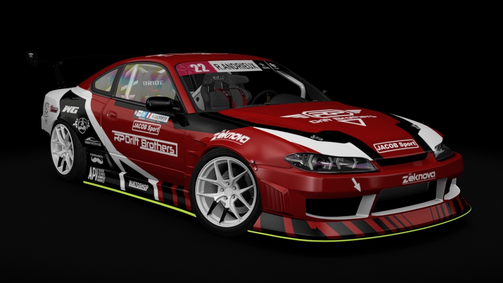 #2023  NISSAN S15 - R.ANDRIEUX - ELITE - RP DRIFT BROTHERS - CHAMPIONNAT DE FRANCE - 1.0, skin RP - DRIFT Brothers - 1