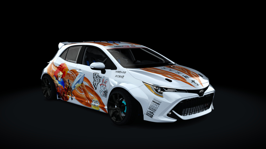 DOORBREAKER'z EVO 3 - TOYOTA COROLLA, skin mignon blanc