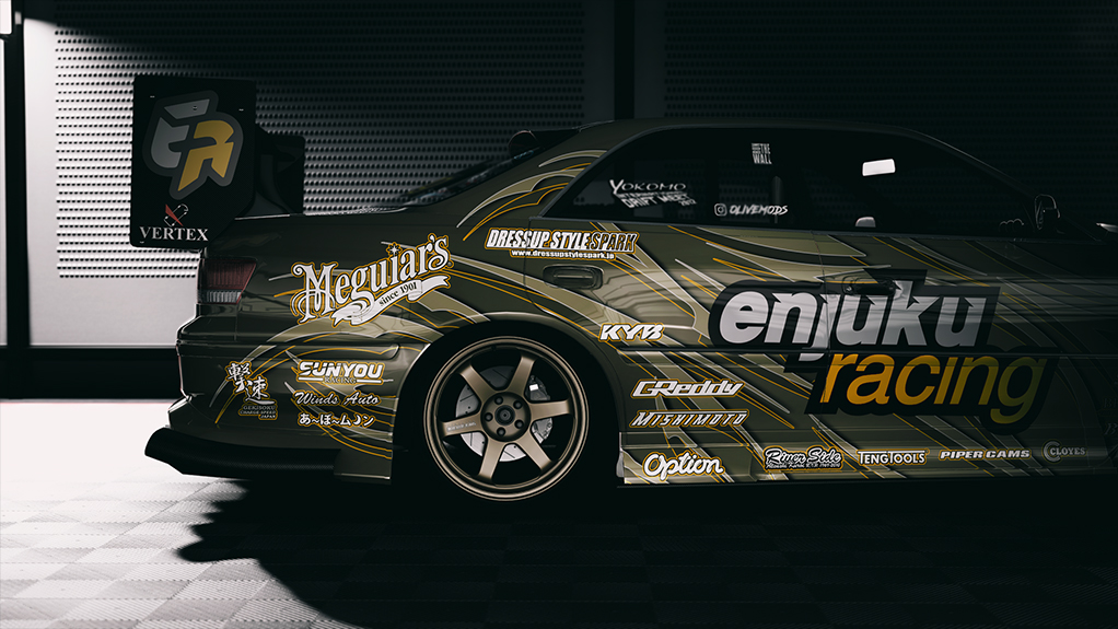 DOORBREAKER'z EVO 3 - TOYOTA JZX100 Mark-II, skin enjuku_racing