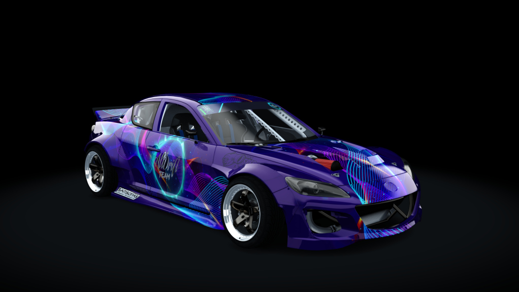 DOORBREAKER'z EVO 3 - MAZDA RX-8, skin warlock rx8evo