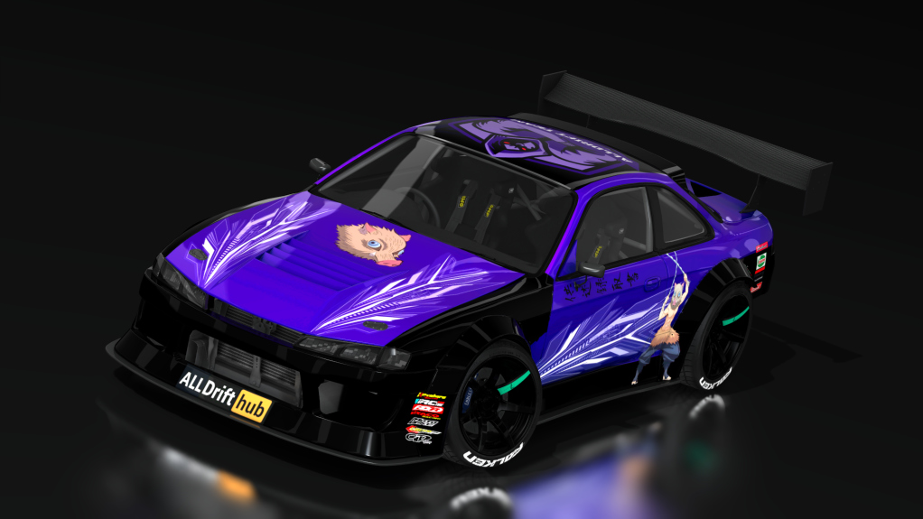 DOORBREAKER'z EVO 3 - NISSAN S14, skin sanglier