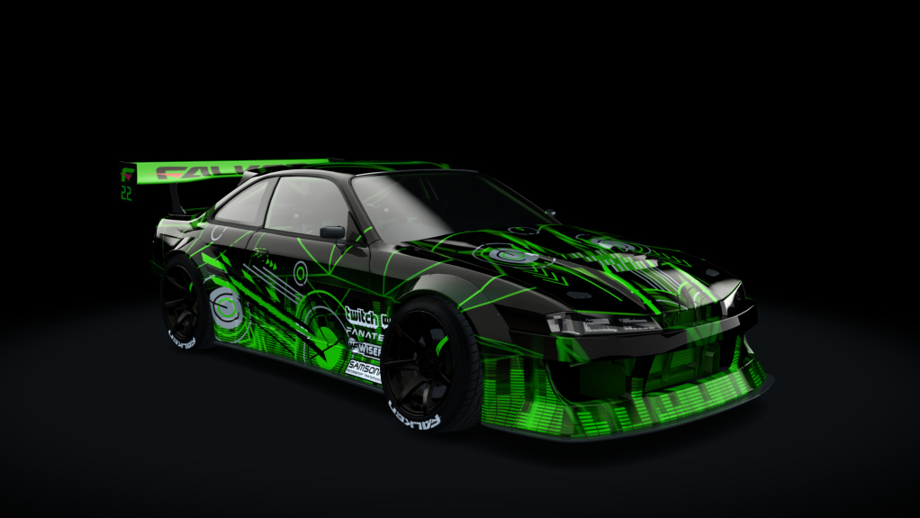 DOORBREAKER'z EVO 3 - NISSAN S14, skin warlock  s14 evo3