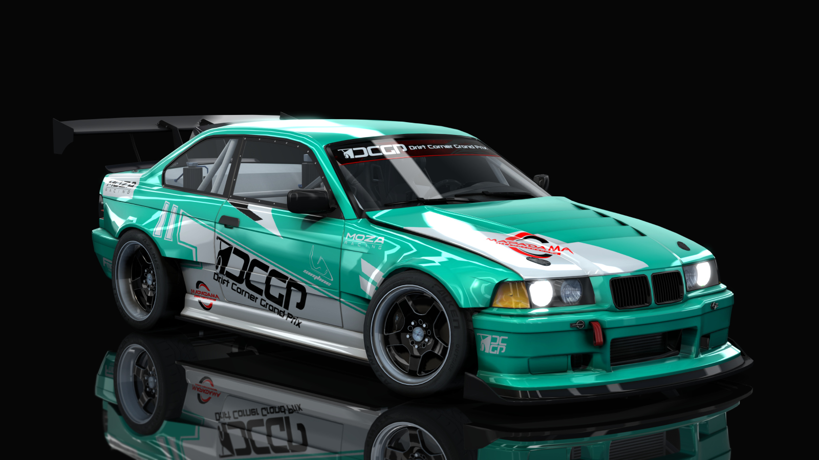 DCGP S9 BMW E36, skin sky blue