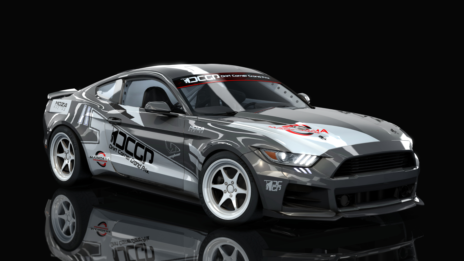 DCGP S9 FORD MUSTANG, skin grey