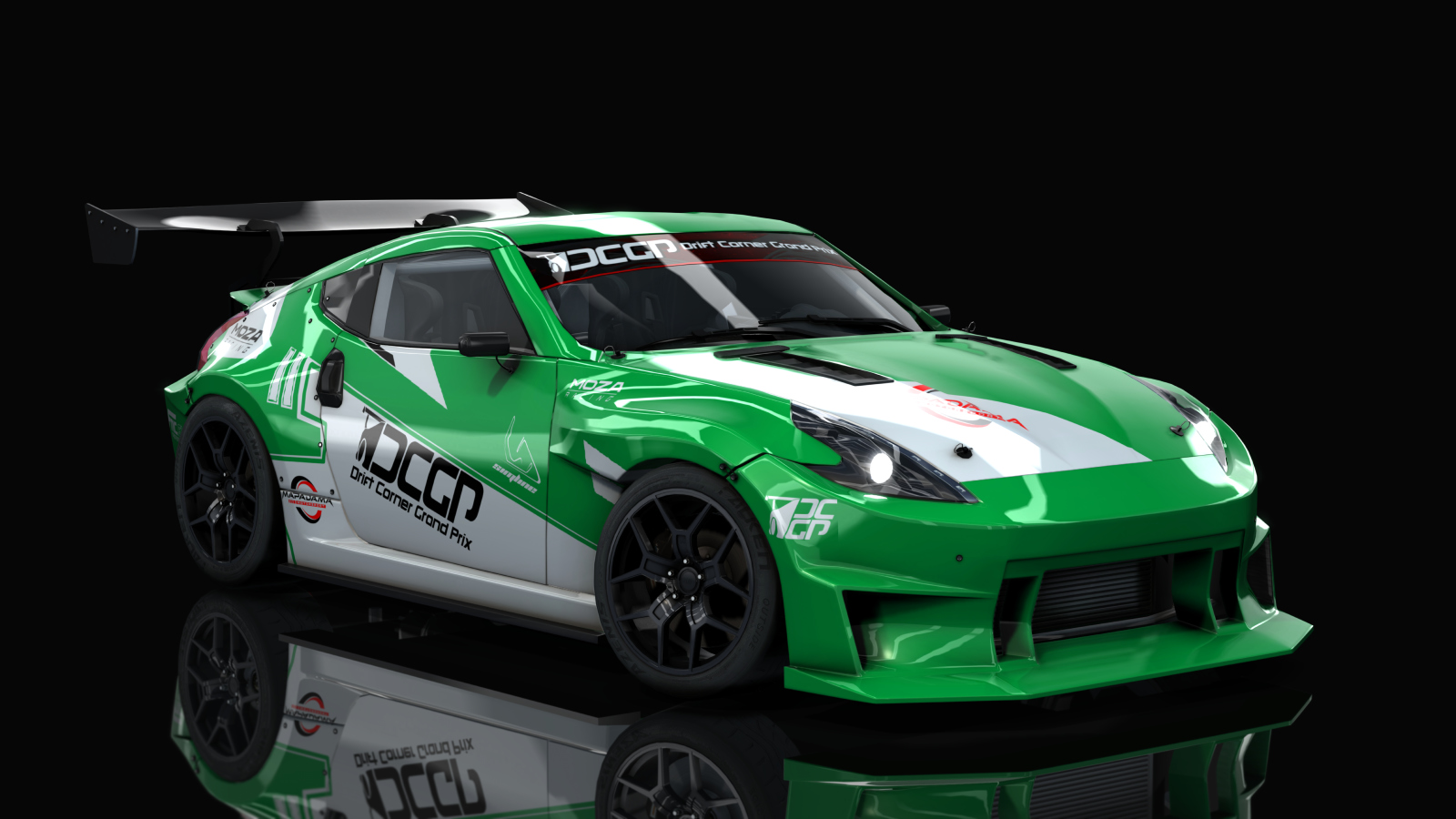  DCGP S9 NISSAN 370z, skin green