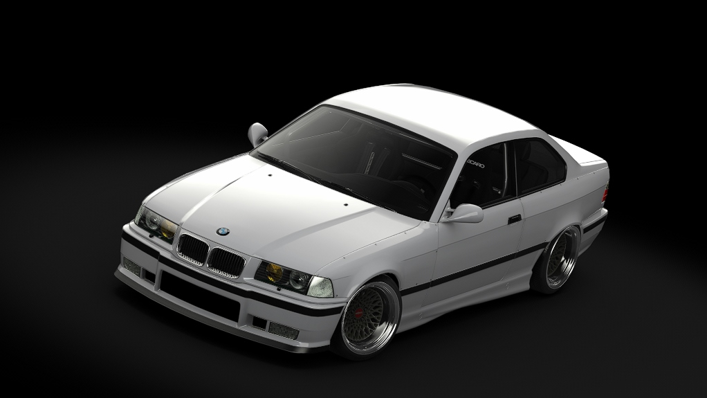 Enjoy BMW E36, skin Alpine White