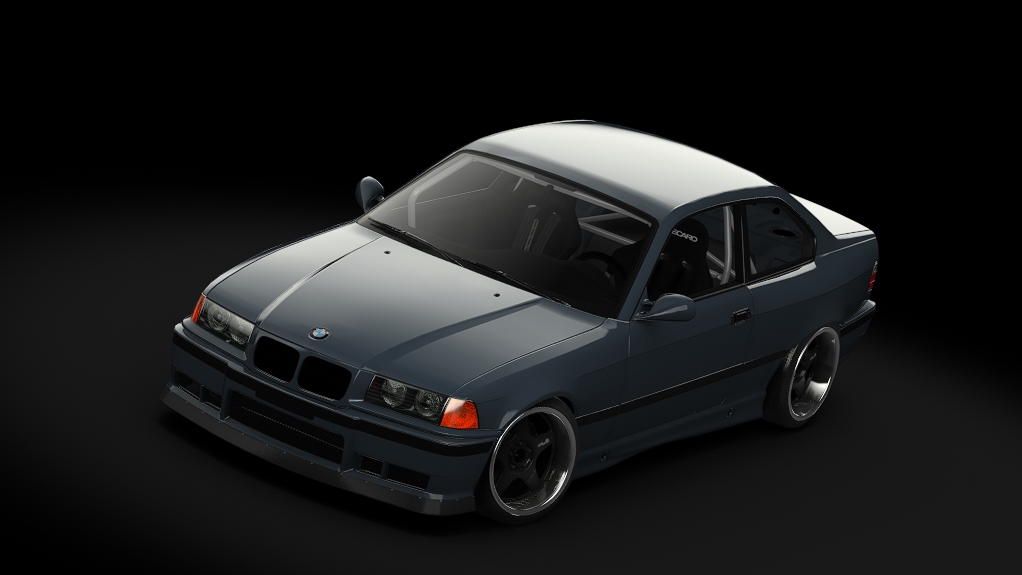 Enjoy BMW E36 Felony Form, skin Diamond Black Metallic