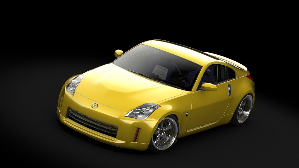 Enjoy Nissan 350Z, skin 01_ultra_yellow