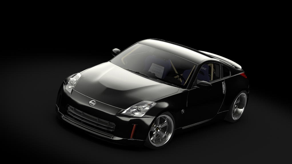 Enjoy Nissan 350Z, skin 03_magnetic_black