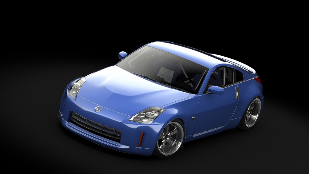 Enjoy Nissan 350Z, skin 04_daytona_blue