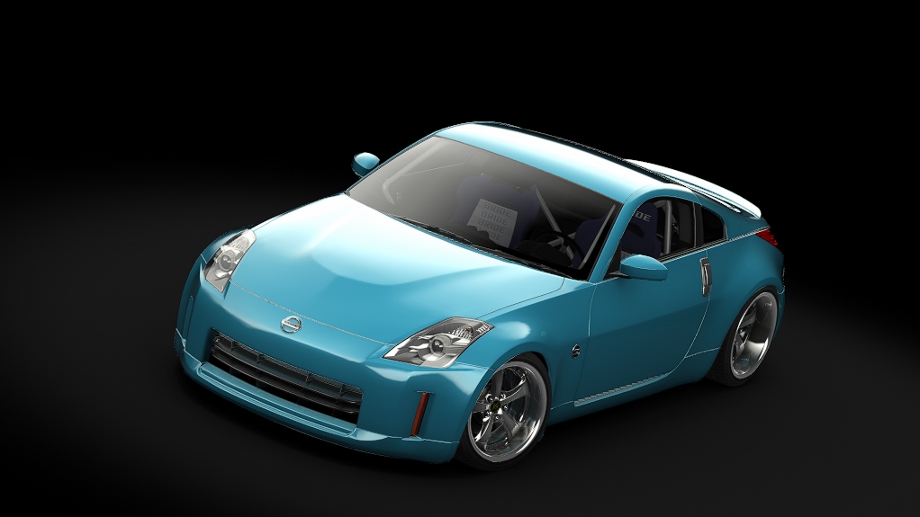 Enjoy Nissan 350Z, skin 09_light_blue