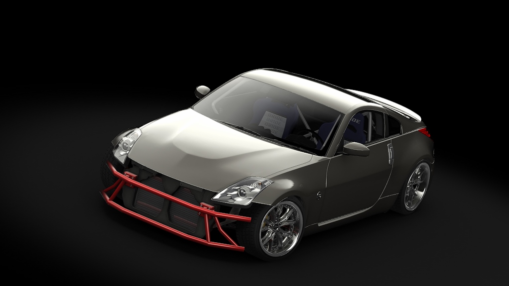 Enjoy Nissan 350Z Missile, skin dark