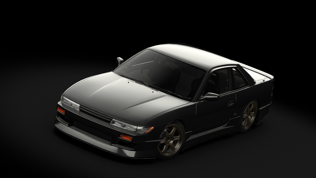 Enjoy Nissan Silvia s13, skin black