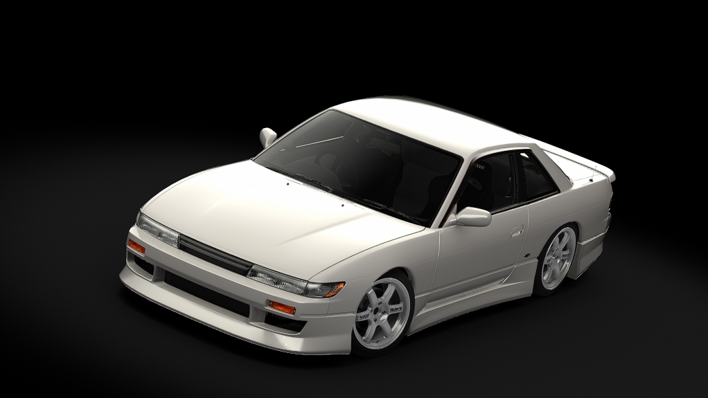 Enjoy Nissan Silvia s13, skin white