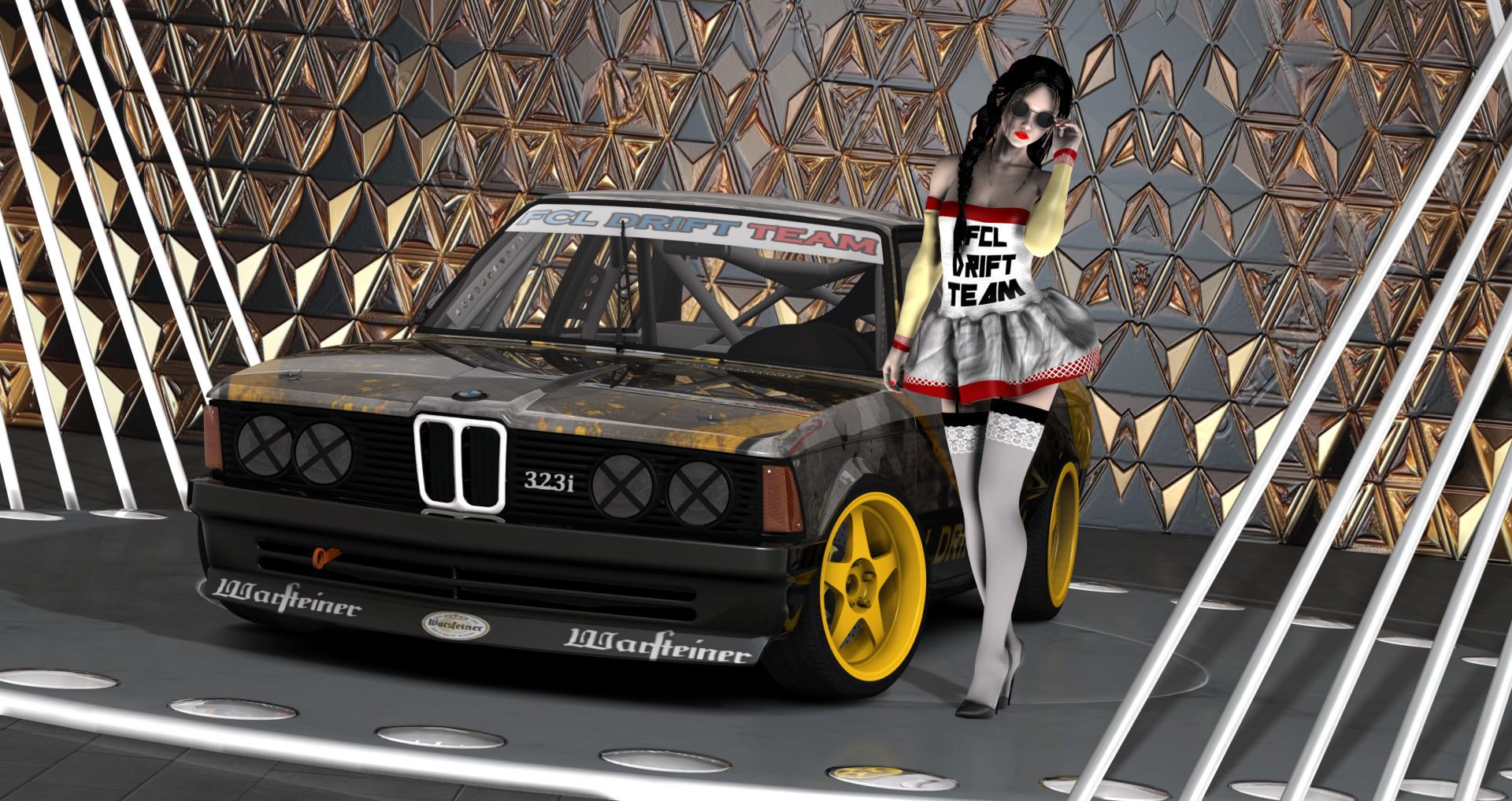 FCL-PACK_BMW_E21, skin yellow&black