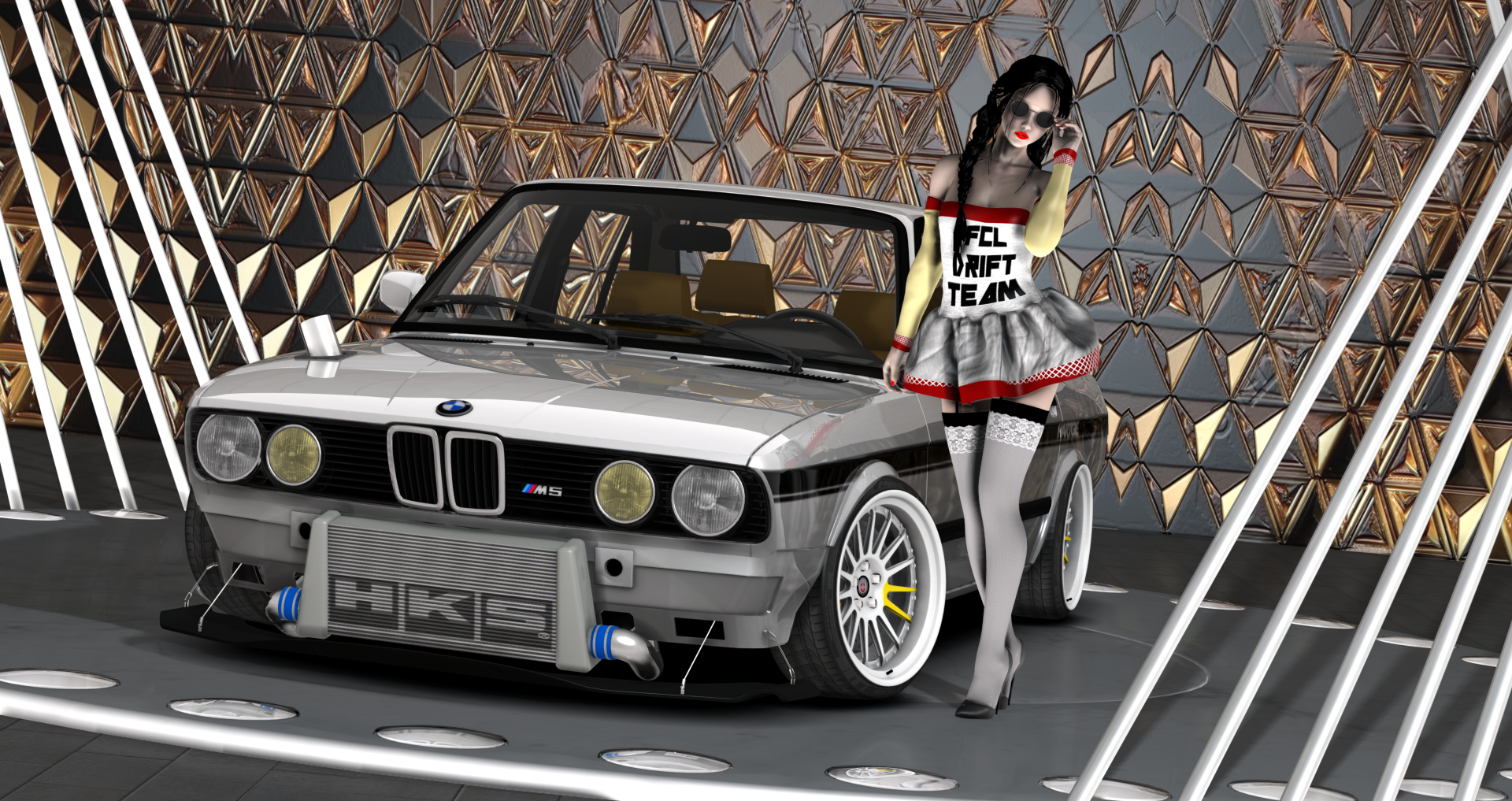 FCL-PACK_BMW_e28, skin hartge-white