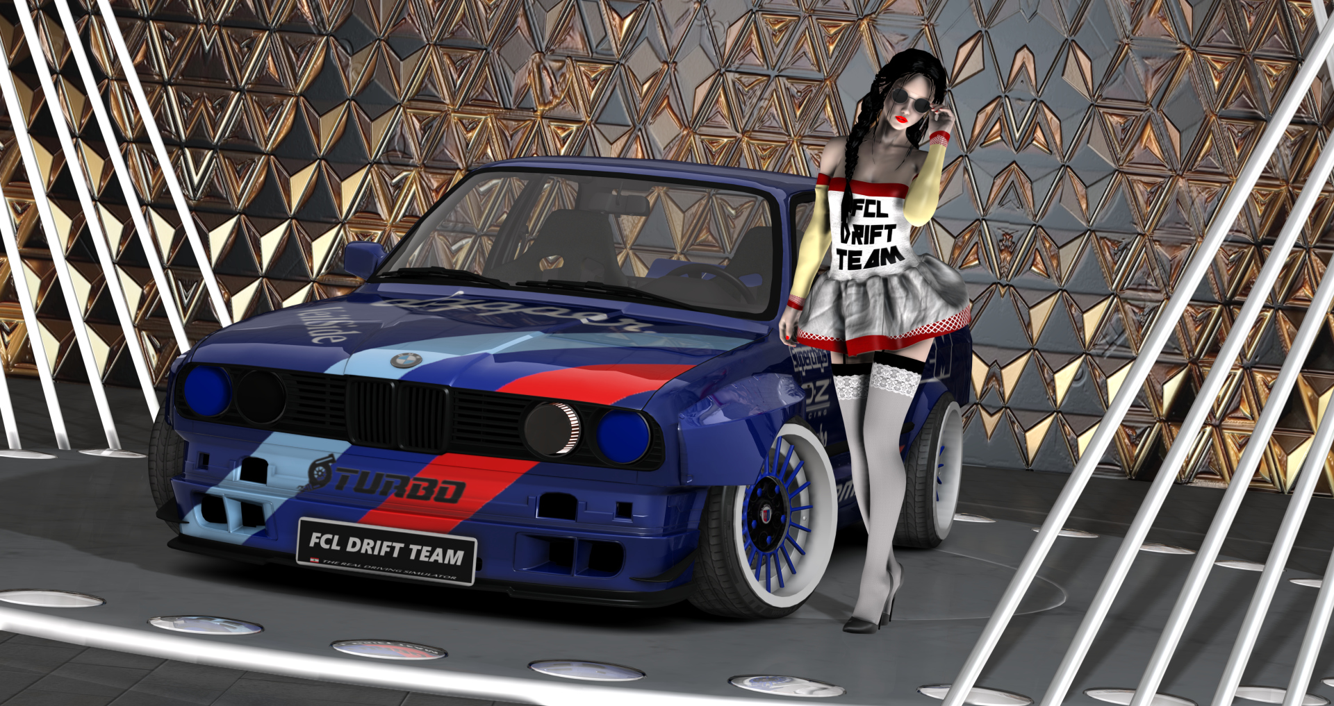 FCL-PACK_bmw_e30, skin BLUE