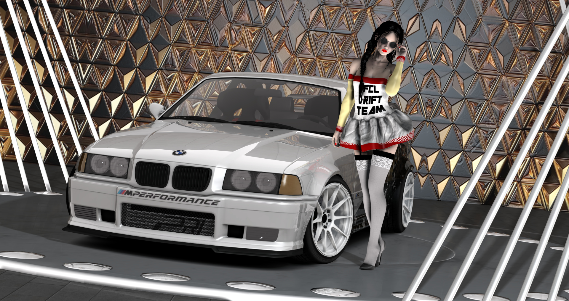 FCL-PACK_BMW-E36, skin black-white