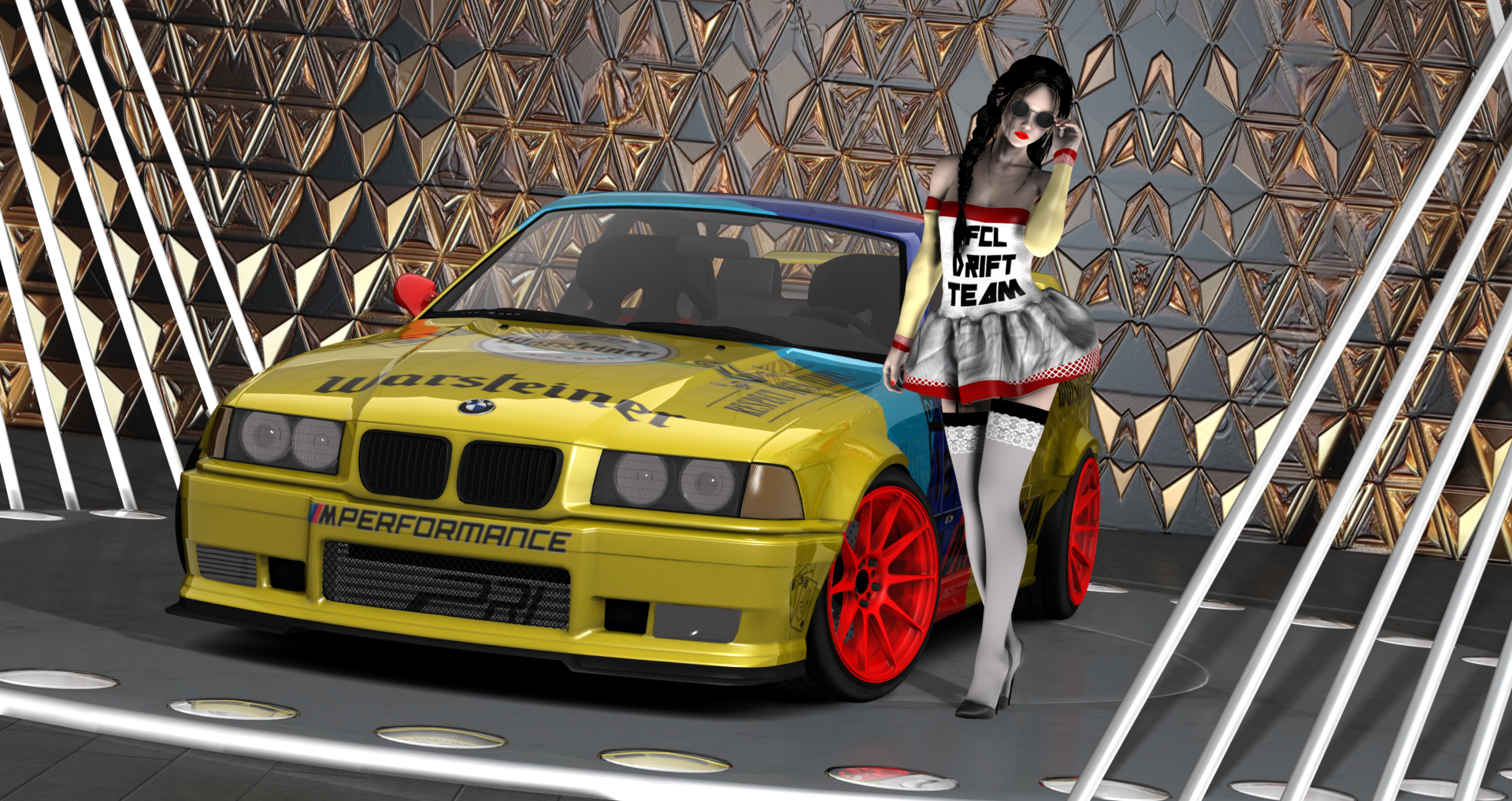 FCL-PACK_BMW-E36, skin yellow