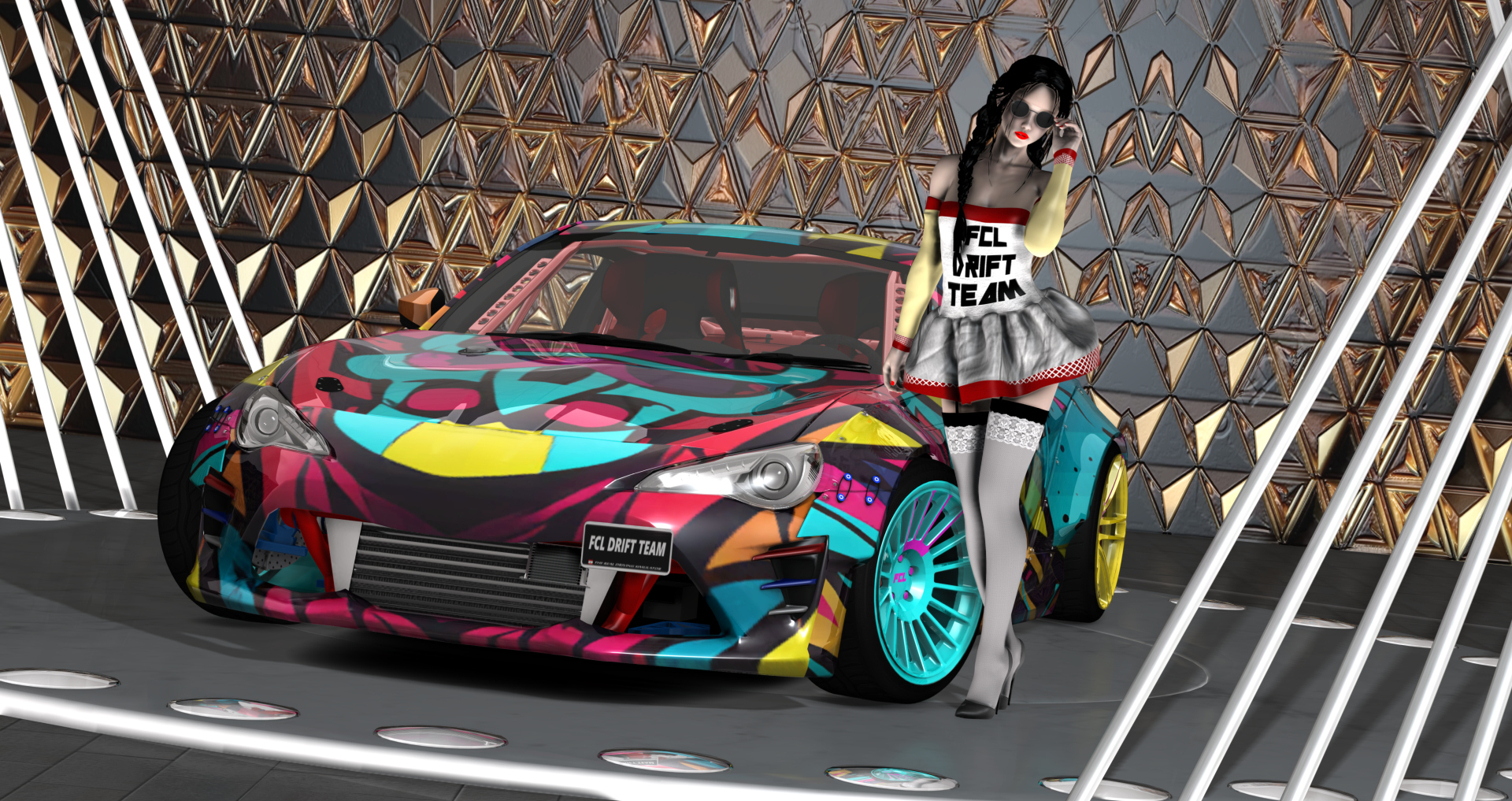 FCL-PACK_Toyota-GT86, skin crazy