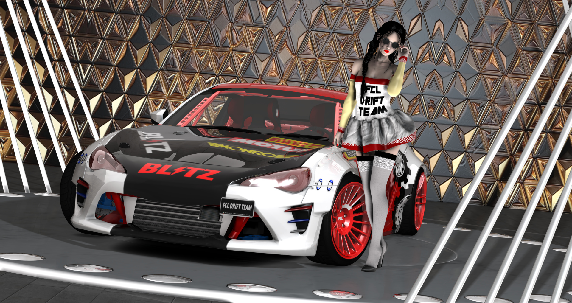 FCL-PACK_Toyota-GT86, skin red