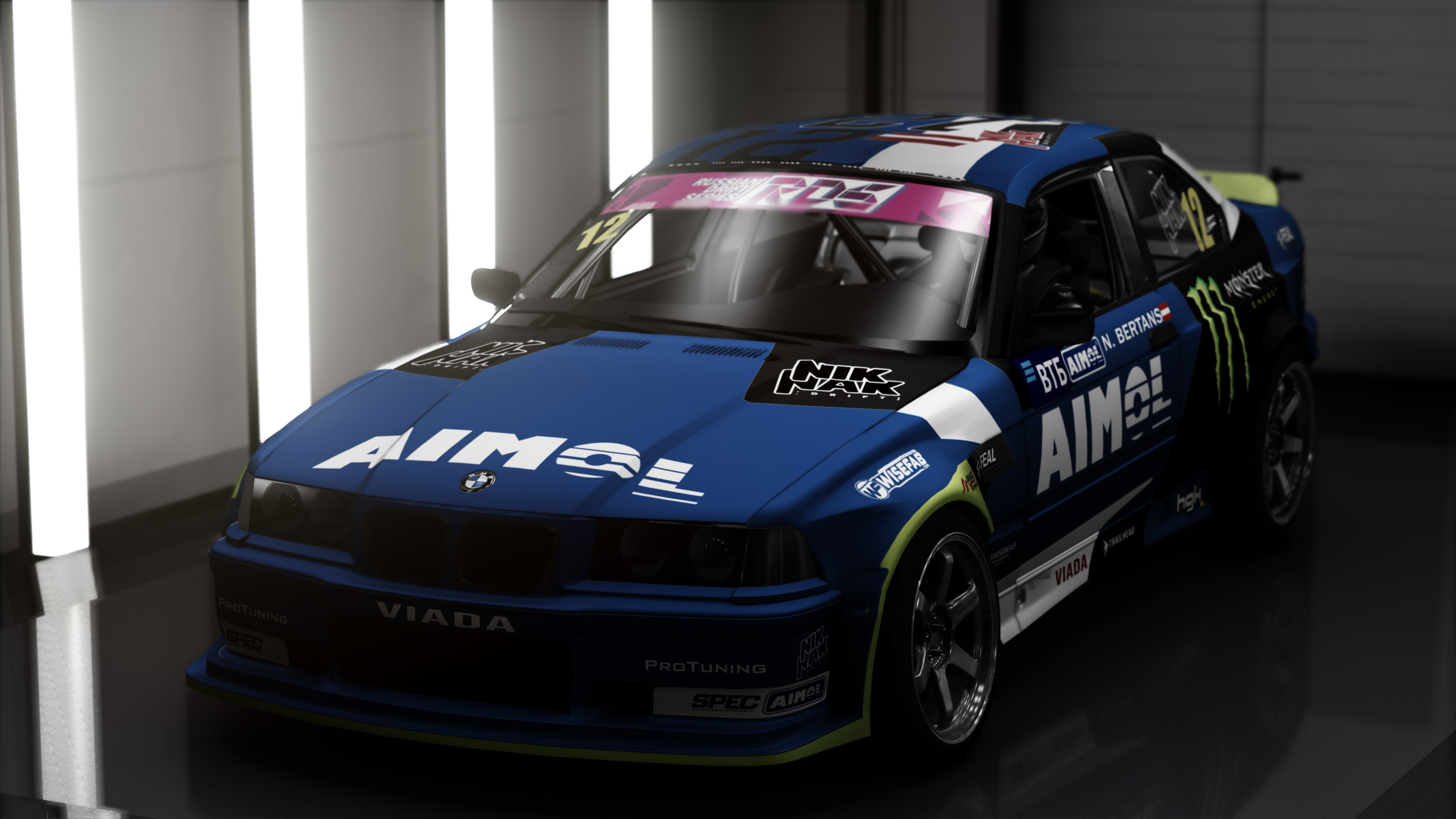 NIKNAK BMW E36 HGK, skin 2021_AIMOL_NIKNAK