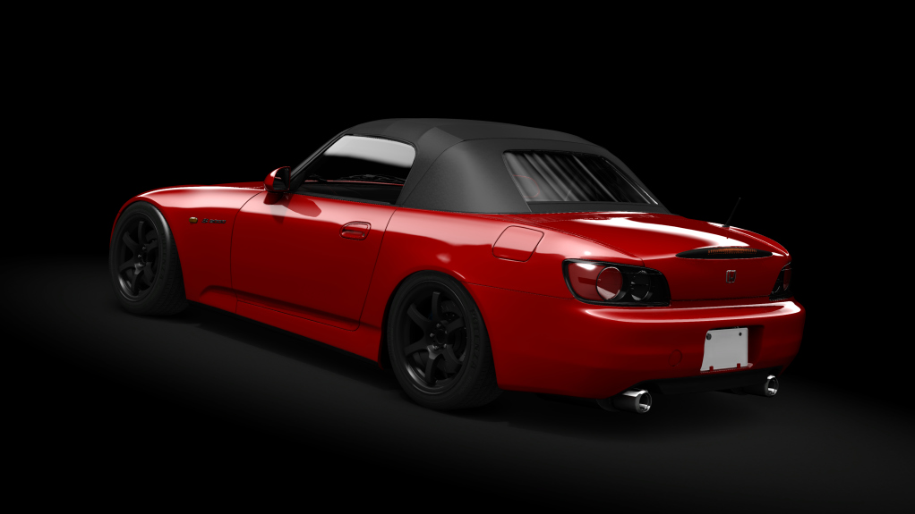 Honda S2000 AP1 Mau5tang Pack 3.0, skin Rouge