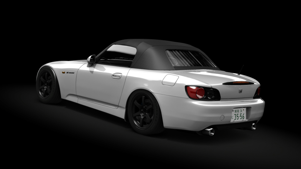 Honda S2000 AP1 Mau5tang Pack 3.0, skin Silver